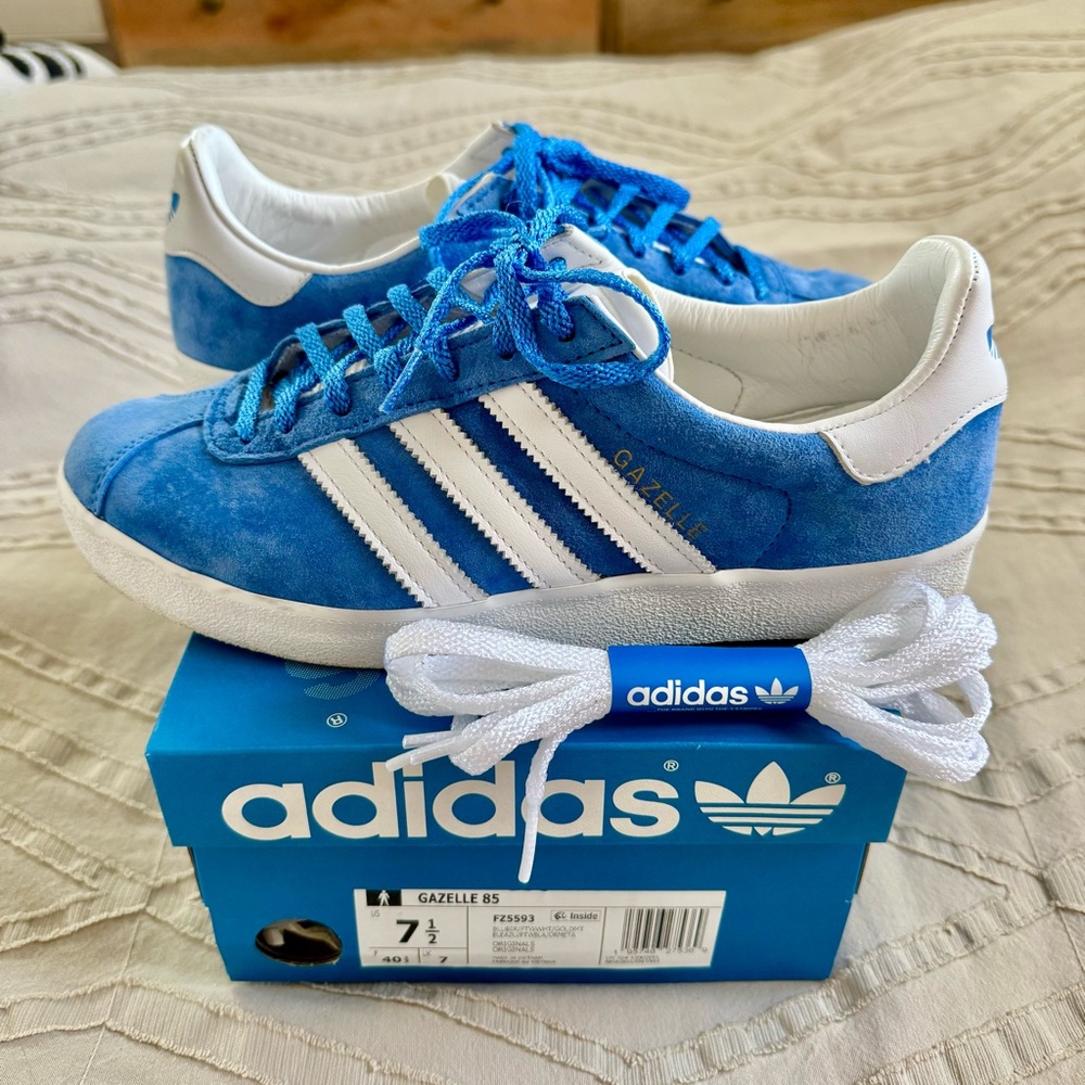 adidas Gazelle 85 Sneakers in Blue Bird - Picture 7 of 8